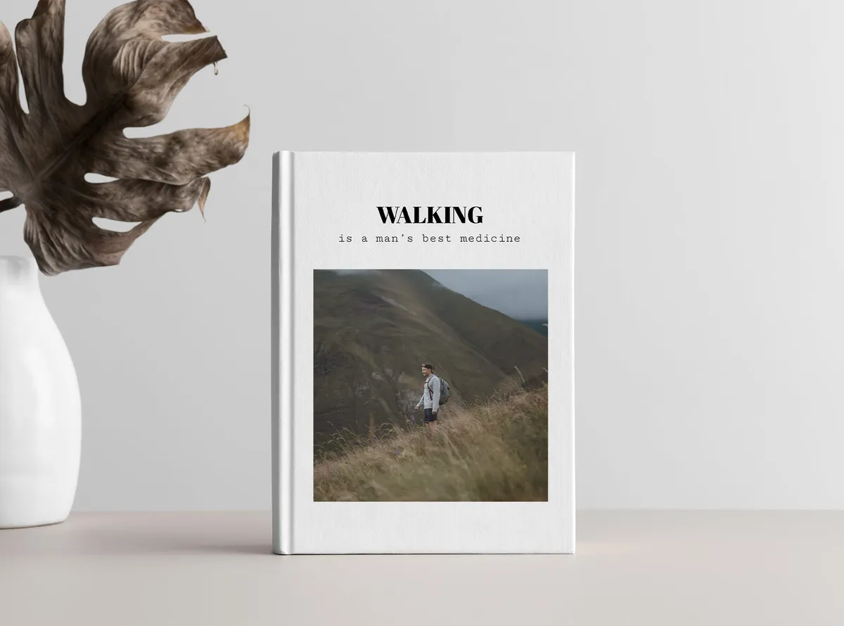 Fotobuch Hardcover A4 hoch mit Urlaubsfotos auf dem Cover