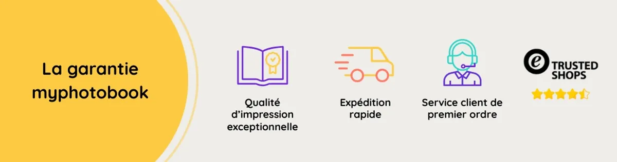 Les avantages myphotobook en un coup d’œil