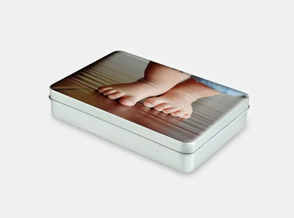 Giveaways - Blechdose mit eigenem Foto/Logo bedrucken lassen | myphotobook